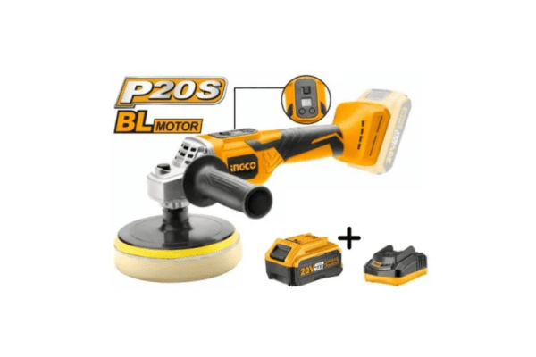 Pulidora Inalámbrica 20v + Bateria 4.0ah + Cargador
