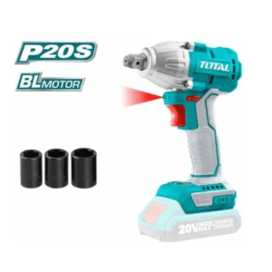 Llave De Impacto Inalámbrica 1/2 - 20v + 3 Dados -total