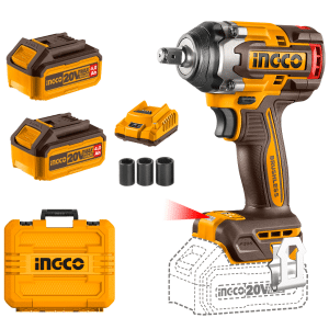Llave De Impacto Inalámbrica 1/2- 20v - 500 Nm -2 Bat. 4.0ah