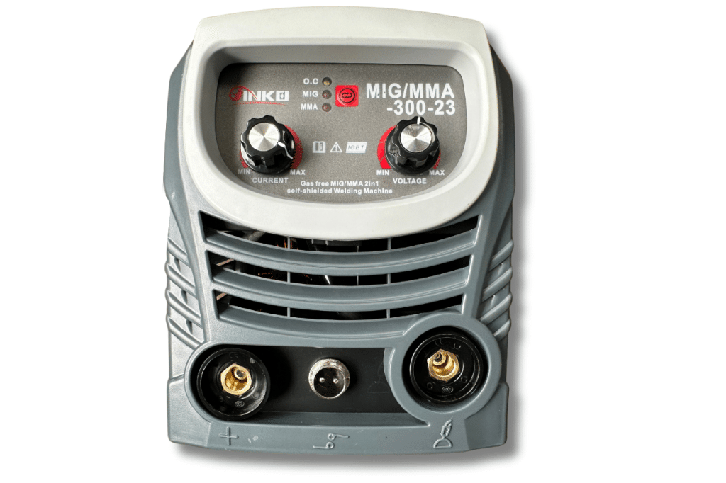 Soldadora Mig-tig-arco 300a Sin Gas Verde + Rollo De Alambre Flux