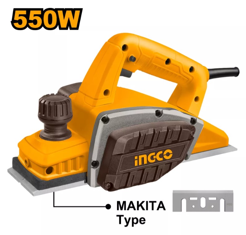 Cepillo Electrico Carpintero 550w Ingco – Calidad Industrial